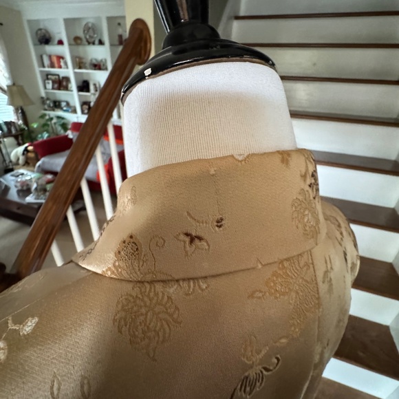 Tahari Satin Jacket Blazer Vintage y2k Sz 4 - Picture 3 of 7